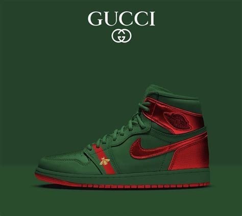 gucci jordon wizards|This Gucci Air Jordan 1 Sneaker Surpasses the Iconic Original.